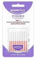 Escova Powerdent Interdental Extra Fina 3 mm Ref 1236