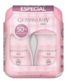 Desodorante Giovanna Baby Rosa Rollon Kit com 2x50 ml