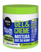 Gel&Creme Salon Line Tô Cachos Fixação 500 g