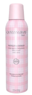 Desodorante Giovanna Baby Rosa Aerosol 150 ml