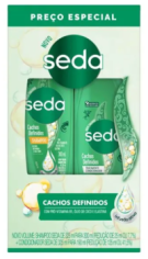Kit Seda Shampoo + Condicionador Cachos Definidos 325 ml 