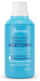 Removedor Base Acetona Farmax 100 ml