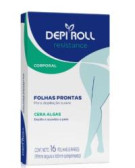 Depi Roll Folhas Prontas Corpo Algas 8 Pares