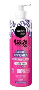 Creme Modelador Salon Line Cachos Sonhos 500 ml 