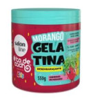 Gelatina Salon Line Kids Morango 550 g