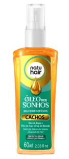 Óleo Dos Sonhos Natuhair Capilar Cachos 60 ml 
