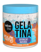 Gelatina Salon Line Tô Cachos Definição Natural 550 g
