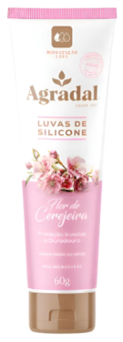 Creme Agradal Luvas de Silicone Flor de Cerejeira 60 g