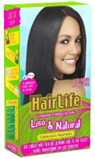 Creme Alisante Hair Life Liso Natural Kit