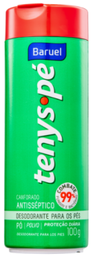 Tenys Pé Baruel Canforado 100 g