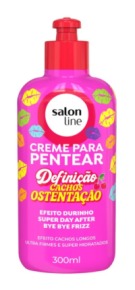 Creme Pentear Salon Line Definição Cachos Ostentação 300 ml 