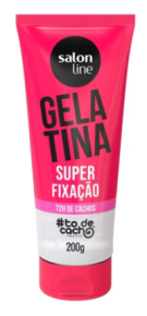 Gelatina Salon Line Super Fixação Bisnaga 200 gr