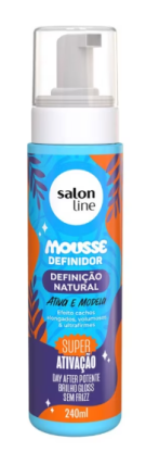 Mousse Definidor Salon Line Definição Natural 240 ml 