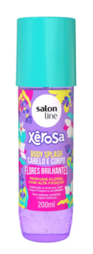 Body Splash Salon Line Xerosa Flores Brilhantes 200 ml 