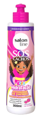 Salon Line Ativador Cachos SOS Kids Hidratação 300 ml