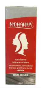 Shampoo Lohanny Cinza Escuro 80 ml
