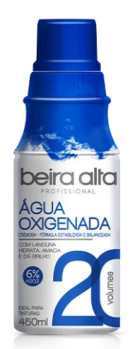 Água Oxigenada Cremosa Beira Alta 450 ml 20 vol 