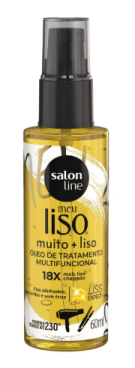 Óleo Multifuncional Salon Line Meu Liso Muito + Liso 60 ml 