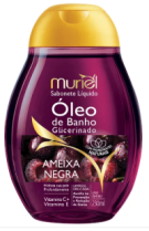 Sabonete Líquido Muriel Óleo de Banho Ameixa Negra 230 ml 