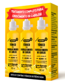Tônico Fortalecimento Gota Dourada Alho Kit 3X100 ml 