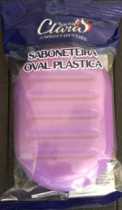 Saboneteira Oval Plástica Santa Clara 