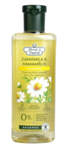 Shampoo Flores Vegetais Camomila 310 ml