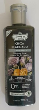 Condicionador Flores Vegetais Cinza Platinado 310 ml