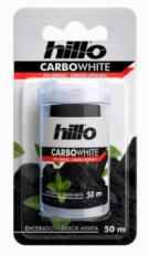 Fio Dental Hillo Carvão Ativado 50 mts 