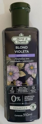 Shampoo Flores Vegetais Blond Violeta 310 ml